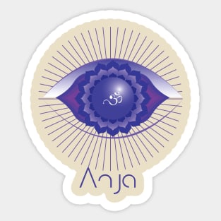 Third Eye Chakra Sticker